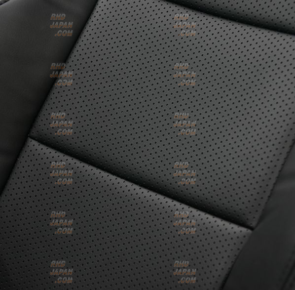 Superior Auto Creative Perforate Version Seat Cover Front Red Side